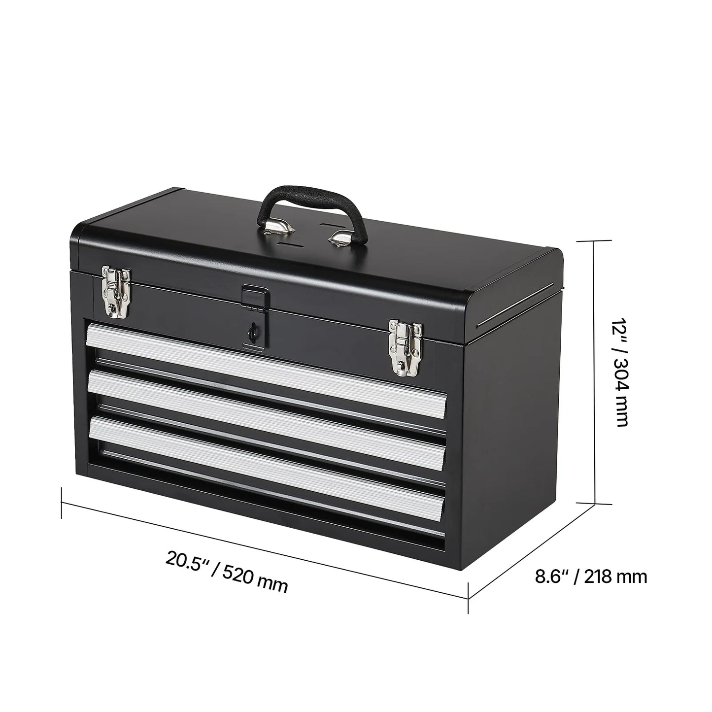 Compact Metal Tool Organizer for Workshop Tools