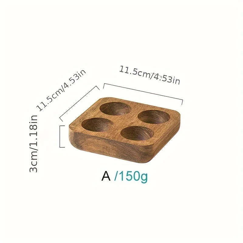 KEMORELA Modern Wooden Egg Storage Box – Multi-Compartment Kitchen Organizer for Fresh Eggs