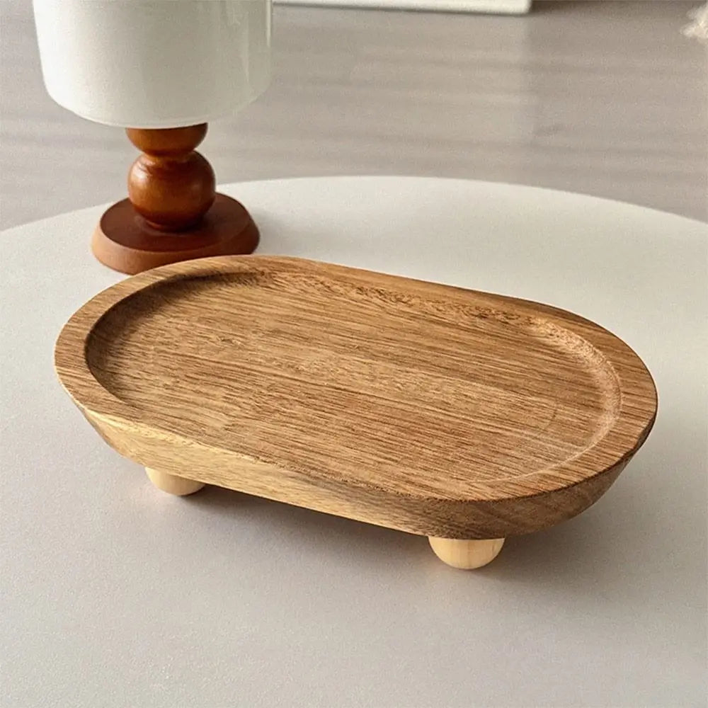 Elegant Wooden Jewelry Display Tray for Sophisticated Home Styling