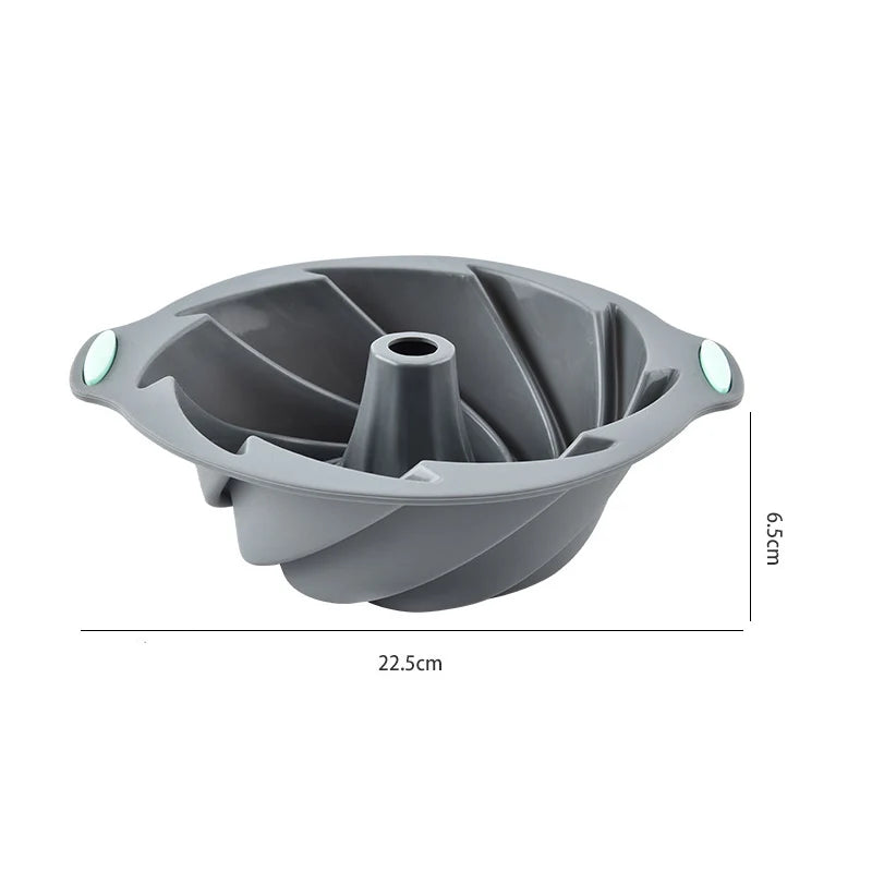 Silicone Bakeware Set – Non-Stick Cake Molds with Flower & Assorted Shapes