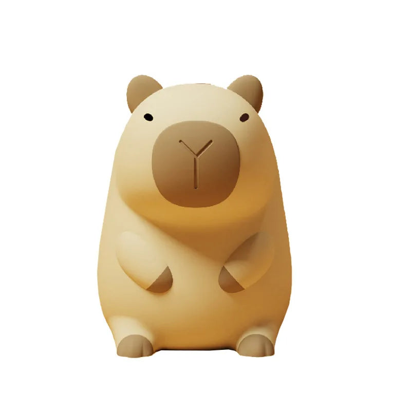 Adorable Capybara Night Light with a Warm Ambient Glow
