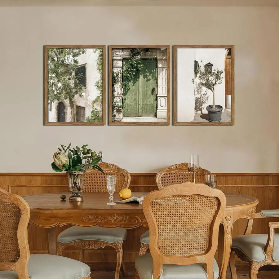Aesthetic Vintage Italy City Wall Art for Cozy Home Styling.