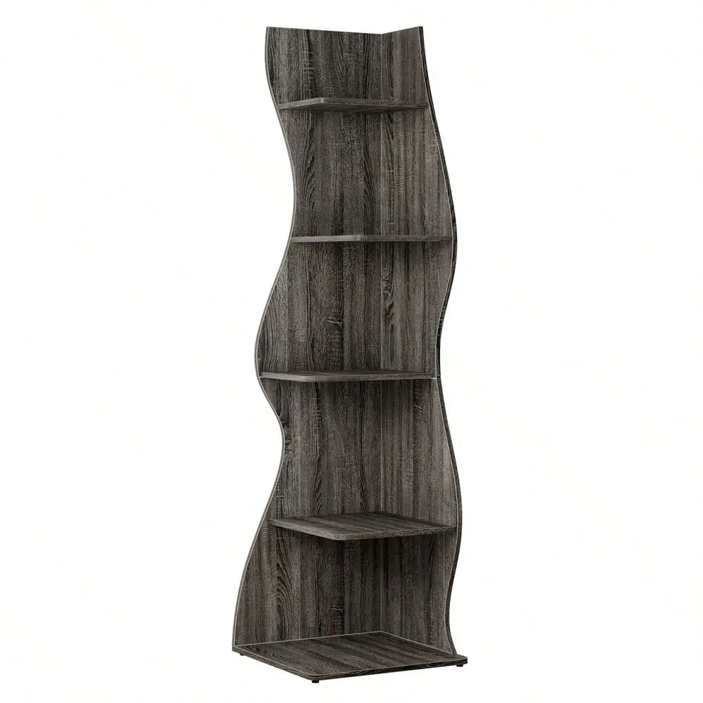 Multi-Layer Corner Shelf Organizer for Books, Decor & Essentials