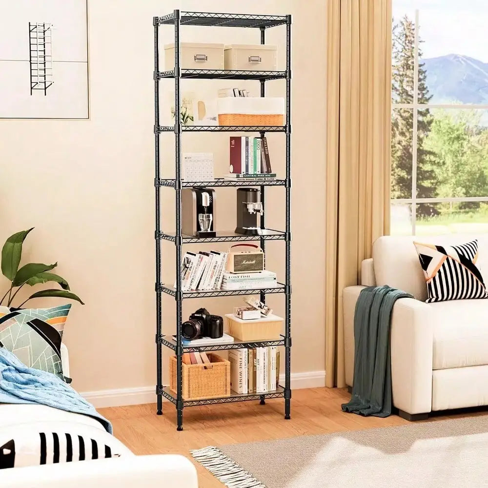 8-Tier Heavy Duty Metal Storage Shelving Unit