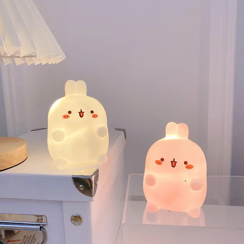 Dreamy Bunny Mood Light with Soft Illumination