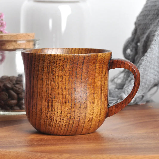 Wooden Tea Cups & Coffee Mugs – Creative Rustic Drinkware Collection