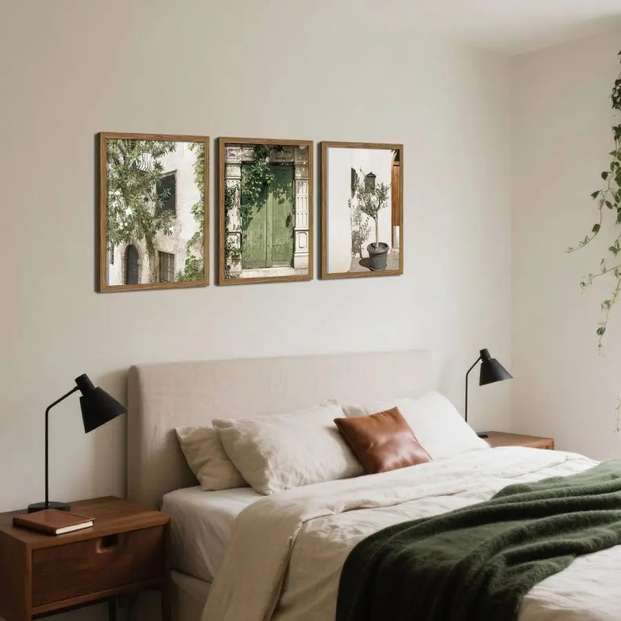 Aesthetic Vintage Italy City Wall Art for Cozy Home Styling.