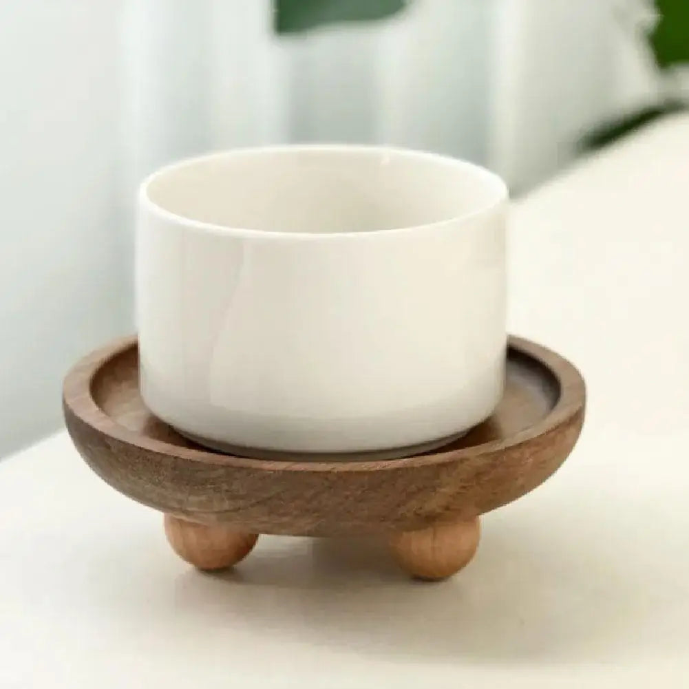 Premium Pedestal Tray for Candles and Decorative Accents.