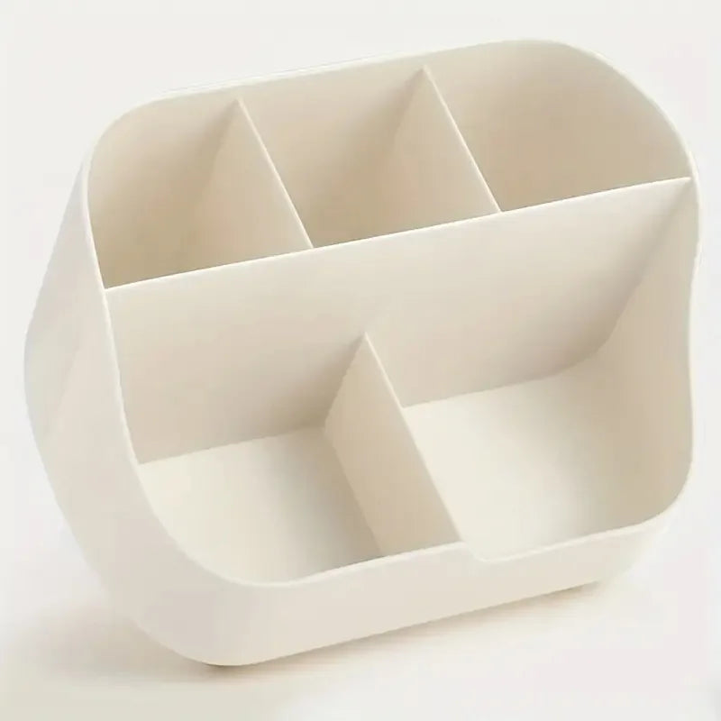 Multi-Section Stationery Holder for Office and Study Use.