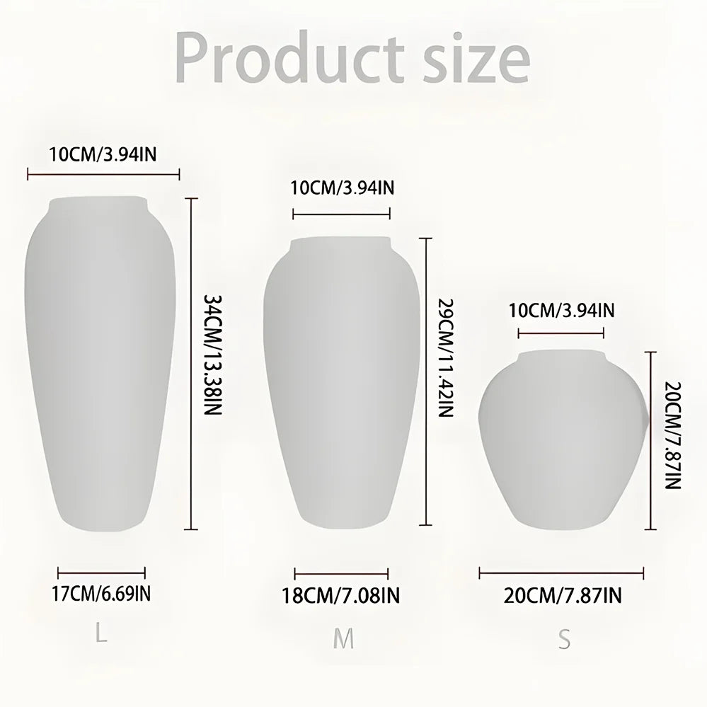 Elegant Retro Ceramic Flower Pot with Timeless Speckled Finish.