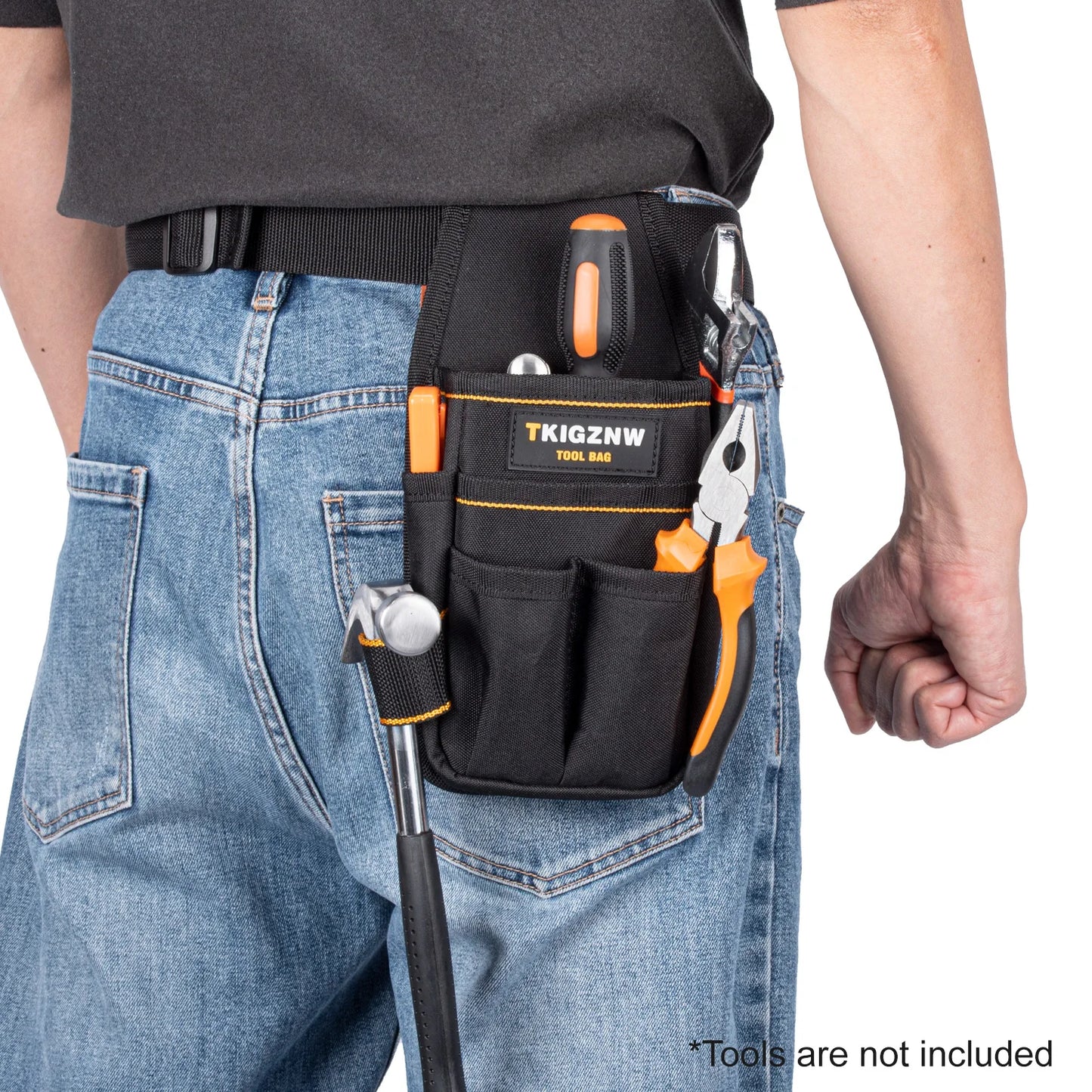 Heavy Duty Pocket Tool Pouch with Adjustable Belt