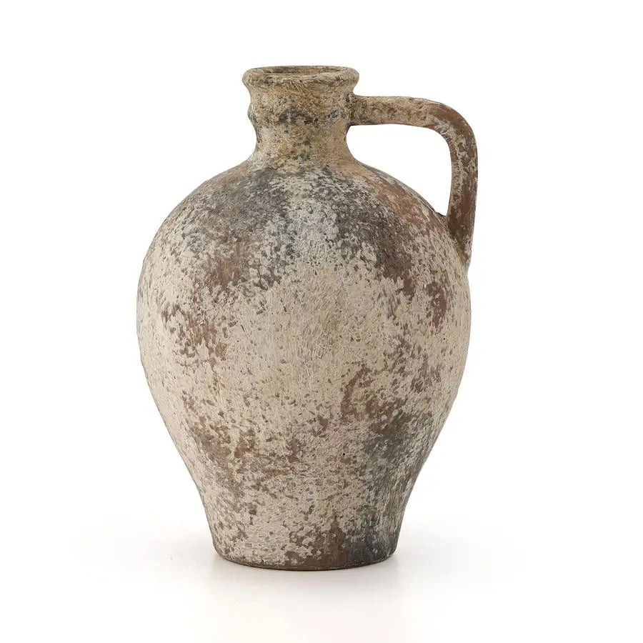 Rustic Farmhouse Terracotta Vase with Timeless Charm.