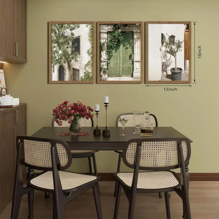 Aesthetic Vintage Italy City Wall Art for Cozy Home Styling.