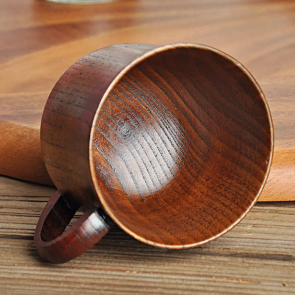 Wooden Tea Cups & Coffee Mugs – Creative Rustic Drinkware Collection