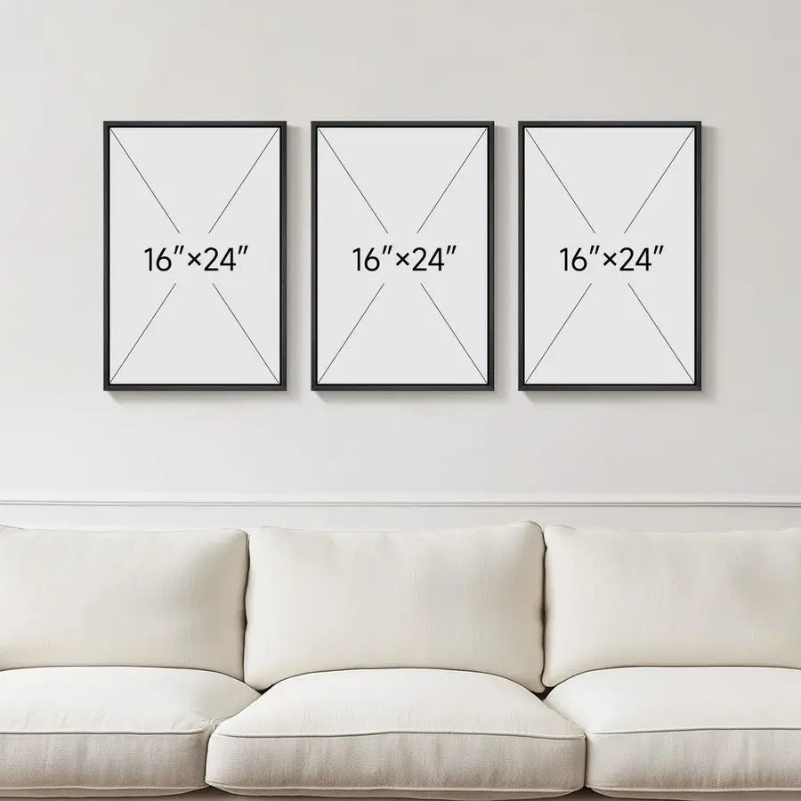 Elegant Black and Beige Canvas Prints for Cozy Modern Decor.